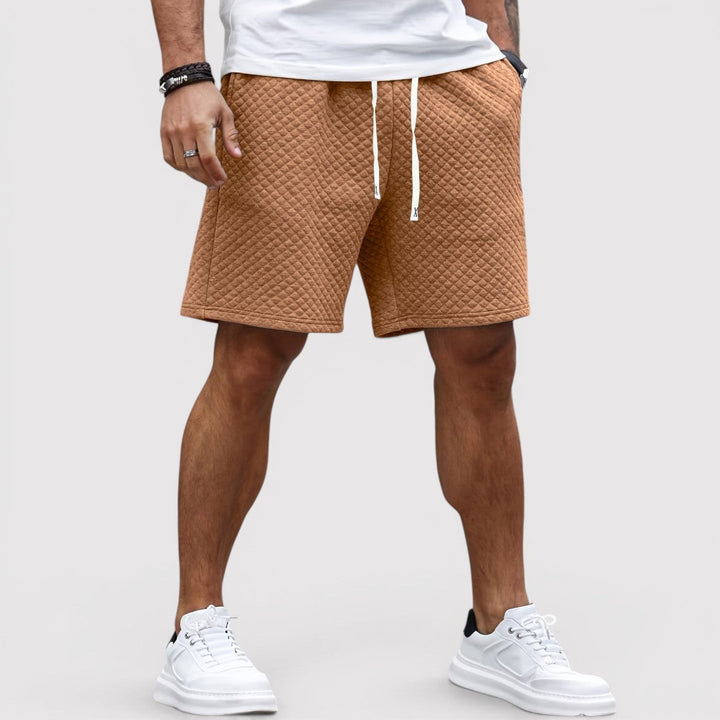 Markus Berlin Herren Steppshorts, Vorderansicht