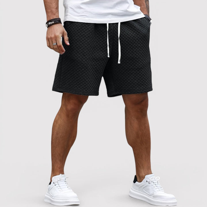 Markus Berlin Herren Steppshorts, Vorderansicht