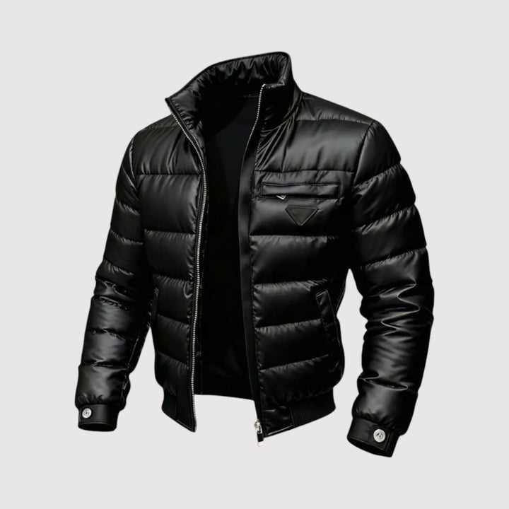 Markus Berlin Herren Pufferjacke, Vorderansicht