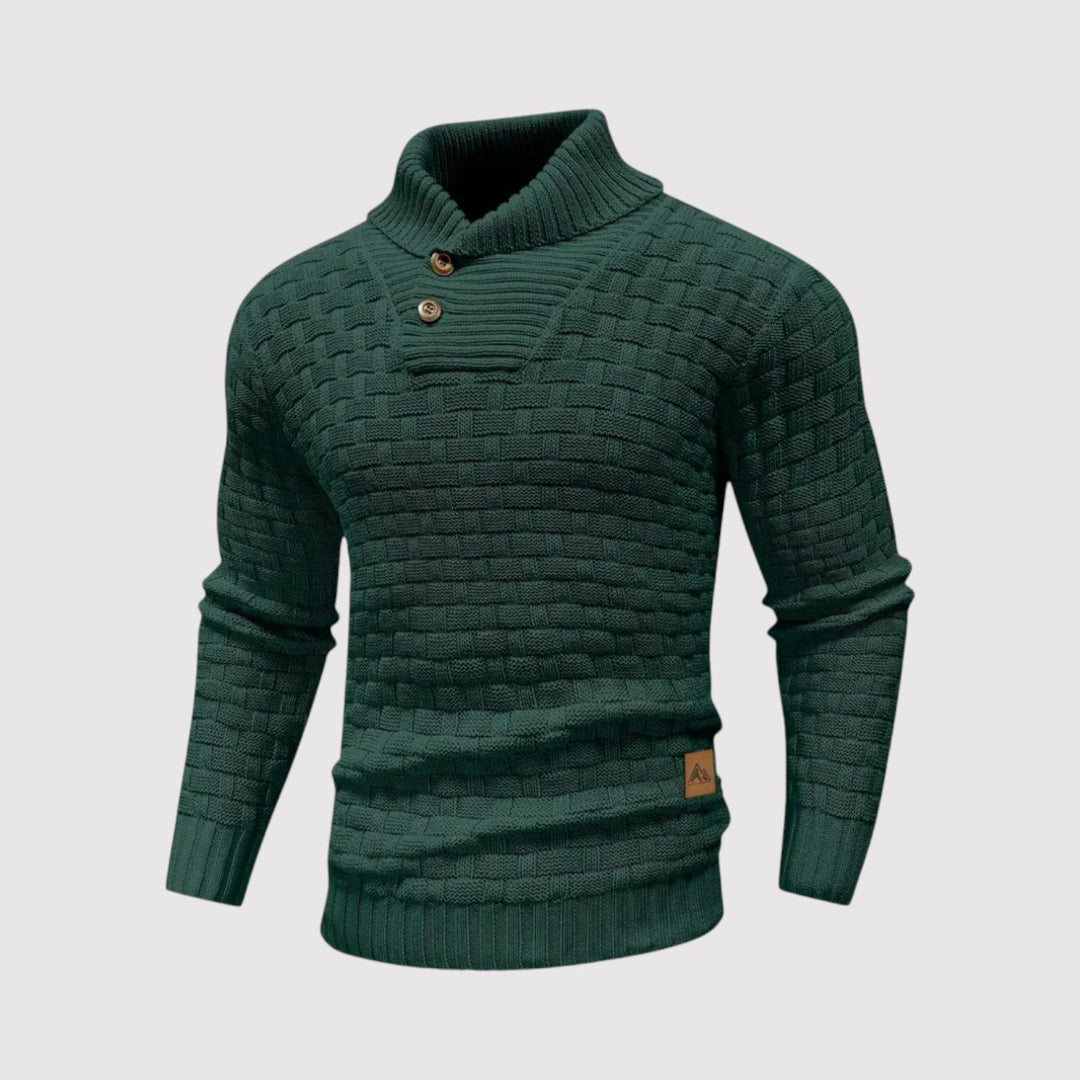 Markus Berlin Herren Strickpullover, Vorderansicht