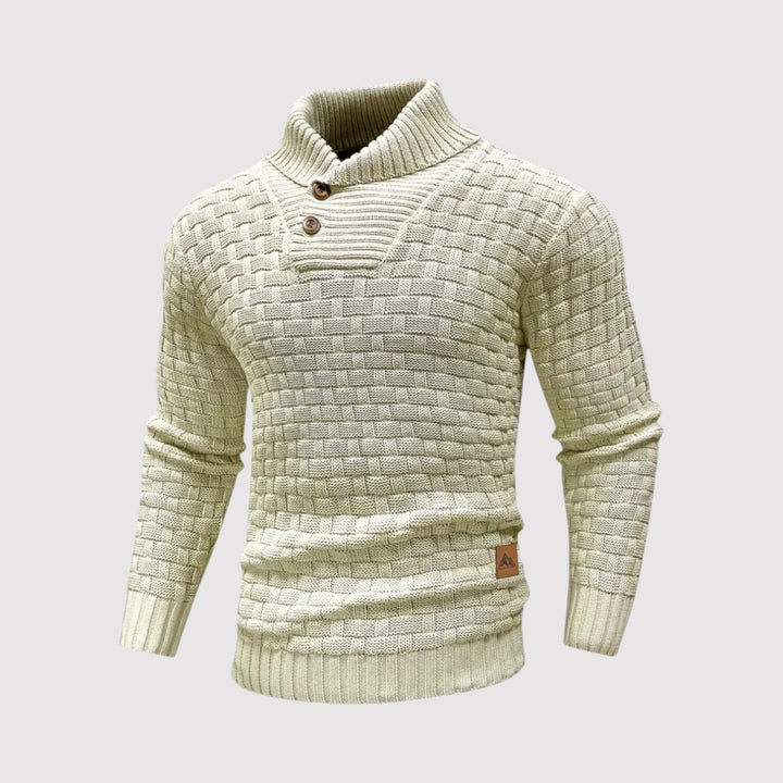 Markus Berlin Herren Strickpullover, Vorderansicht