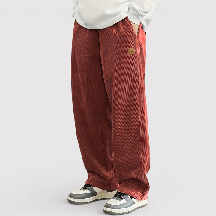 Markus Berlin Herren Lockere Hose, Vorderansicht