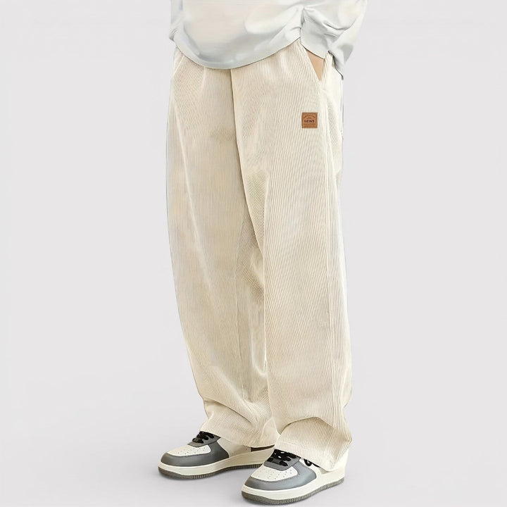 Markus Berlin Herren Lockere Hose, Vorderansicht