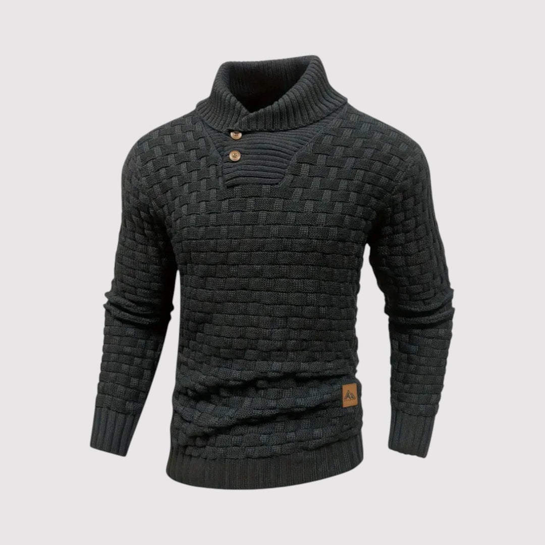 Markus Berlin Herren Strickpullover, Vorderansicht