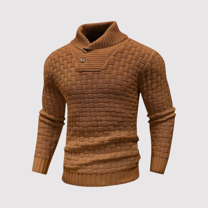Markus Berlin Herren Strickpullover, Vorderansicht
