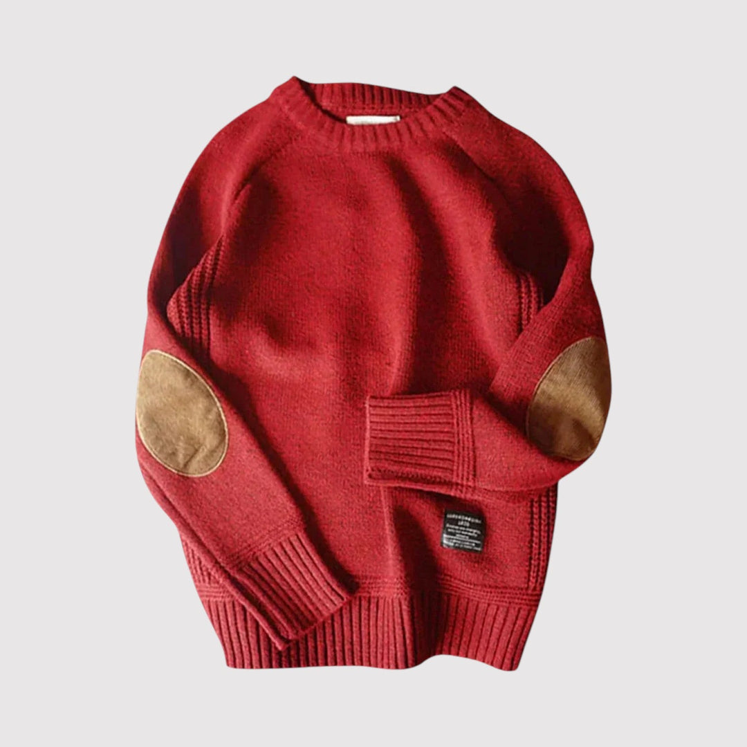 Markus Berlin Herren Weicher Pullover, Vorderansicht