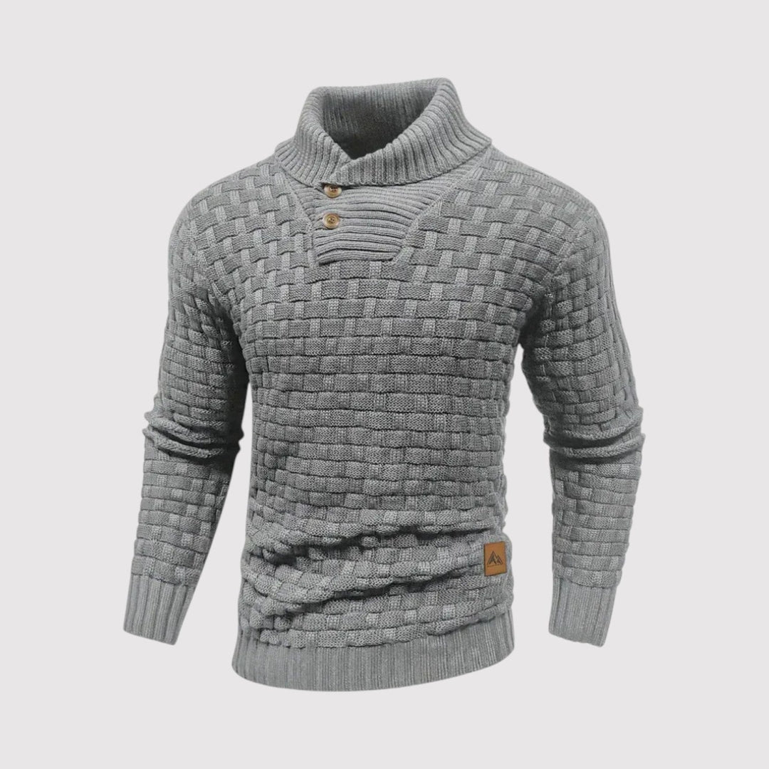 Markus Berlin Herren Strickpullover, Vorderansicht