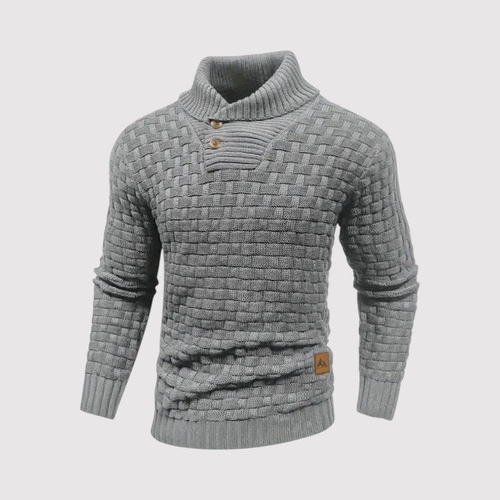 Markus Berlin Herren Strickpullover, Vorderansicht