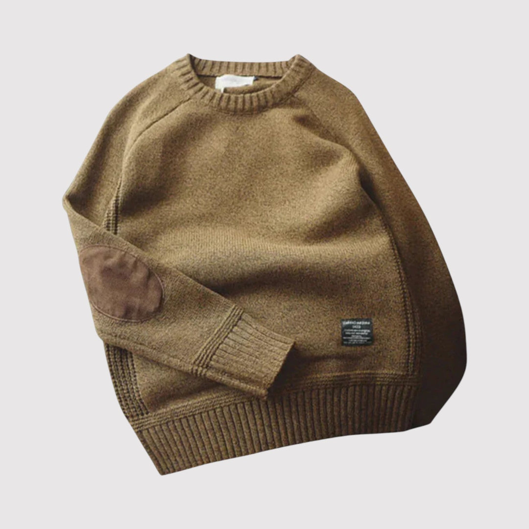 Markus Berlin Herren Weicher Pullover, Vorderansicht