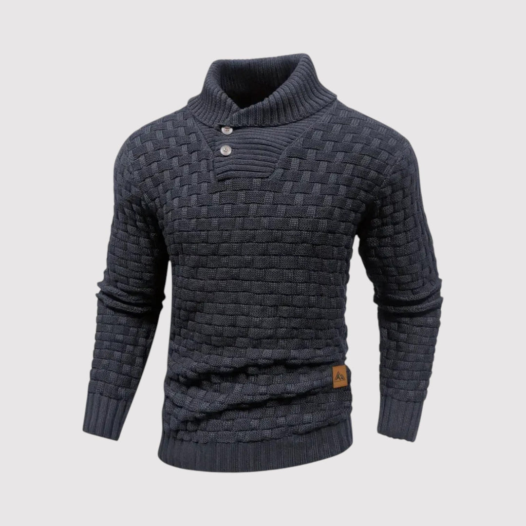 Markus Berlin Herren Strickpullover, Vorderansicht