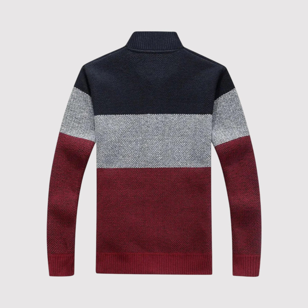 Markus Berlin Herren Strickcardigan, Vorderansicht