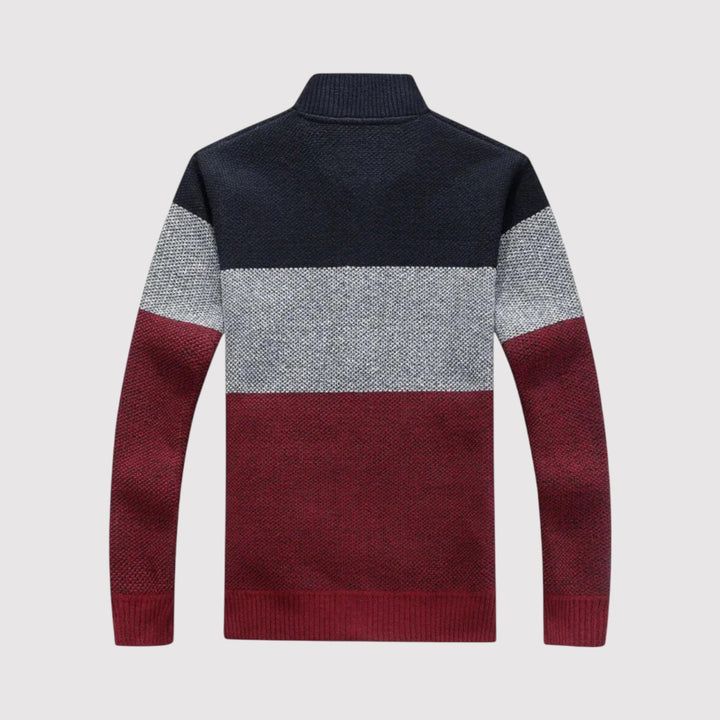 Markus Berlin Herren Strickcardigan, Vorderansicht