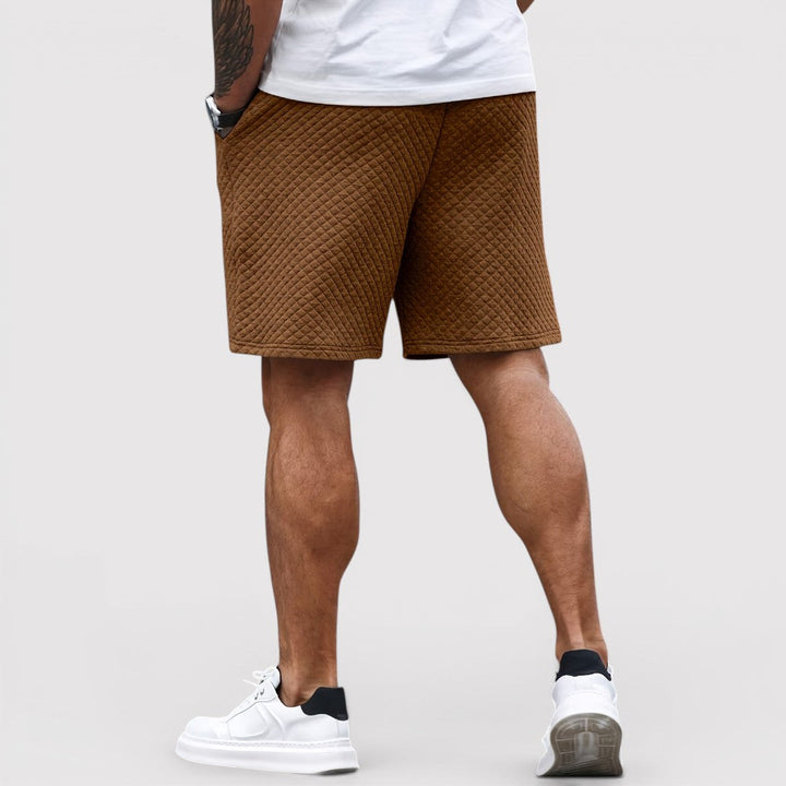 Markus Berlin Herren Steppshorts, Vorderansicht