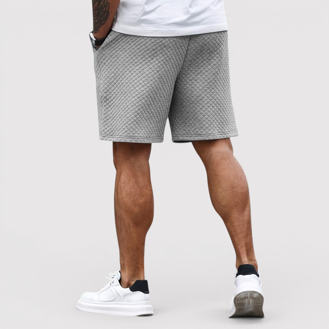 Markus Berlin Herren Steppshorts, Vorderansicht