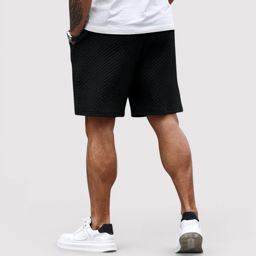 Markus Berlin Herren Steppshorts, Vorderansicht