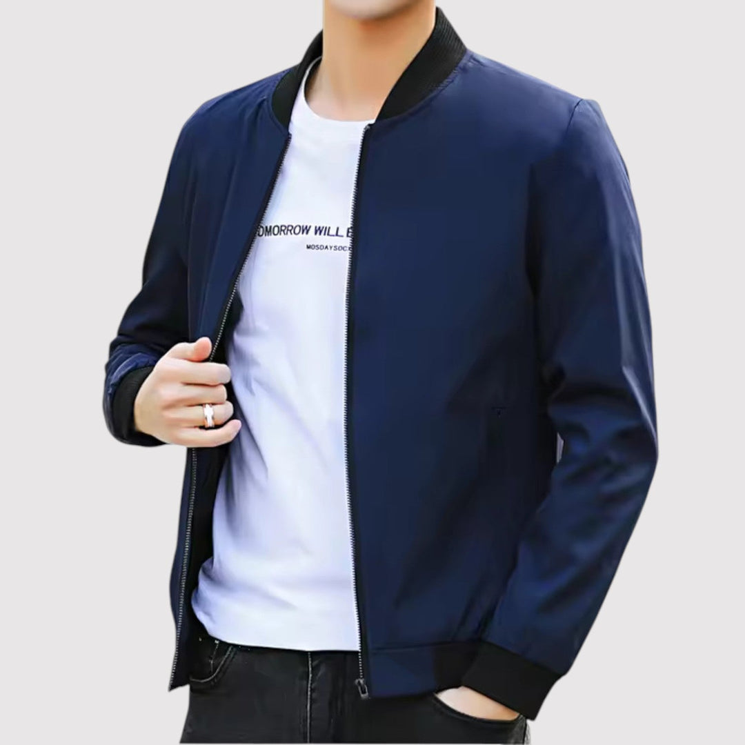 Markus Berlin Herren Casual-Jacke, Vorderansicht