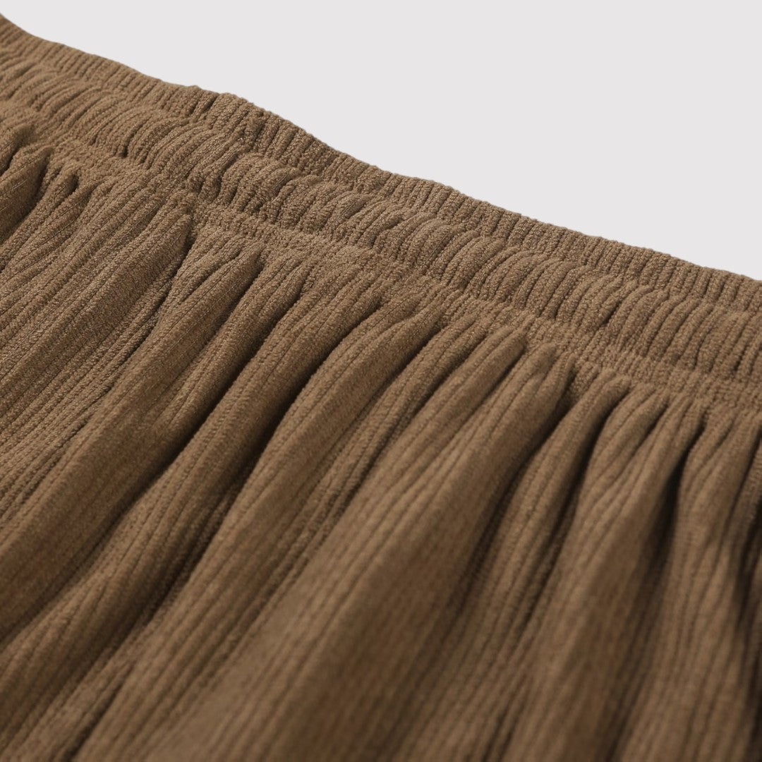 Markus Berlin Herren Rippstrick-Shorts, Vorderansicht