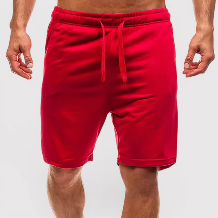 Markus Berlin Herren Leichte Basic-Shorts, Vorderansicht
