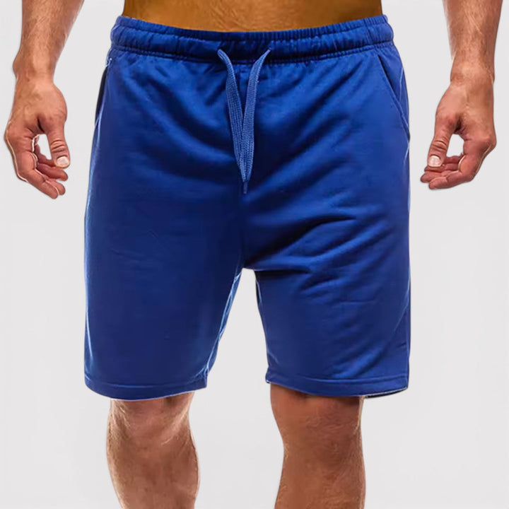 Markus Berlin Herren Leichte Basic-Shorts, Vorderansicht