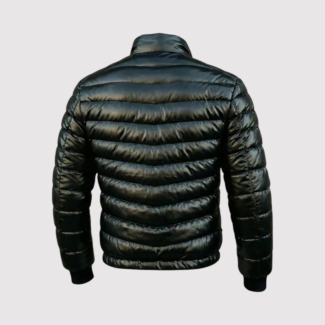 Markus Berlin Herren Pufferjacke, Vorderansicht