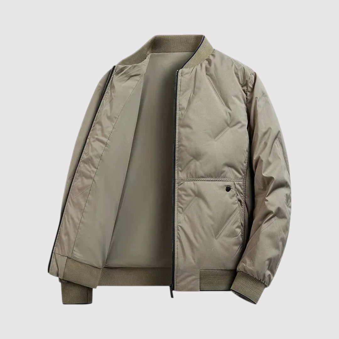 Markus Berlin Herren Steppjacke, Vorderansicht
