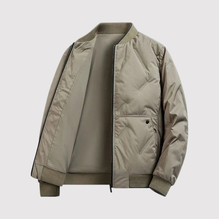 Markus Berlin Herren Steppjacke, Vorderansicht