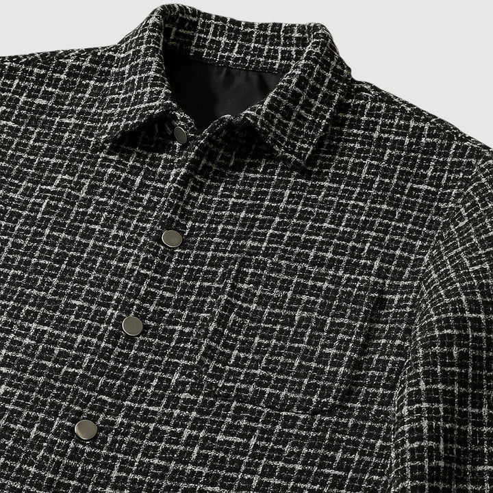 Markus Berlin Herren Overshirt, Vorderansicht