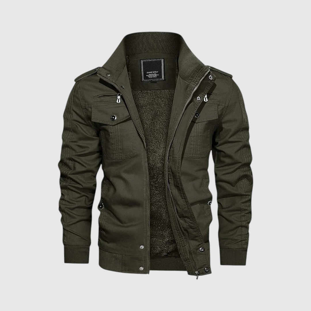 Markus Berlin Herren Windbreaker, Vorderansicht