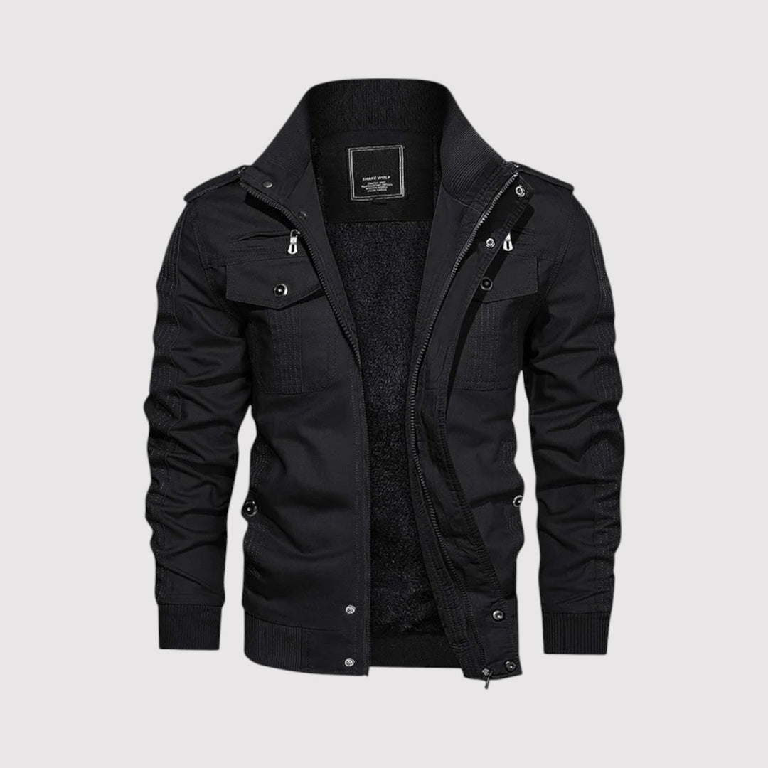 Markus Berlin Herren Windbreaker, Vorderansicht