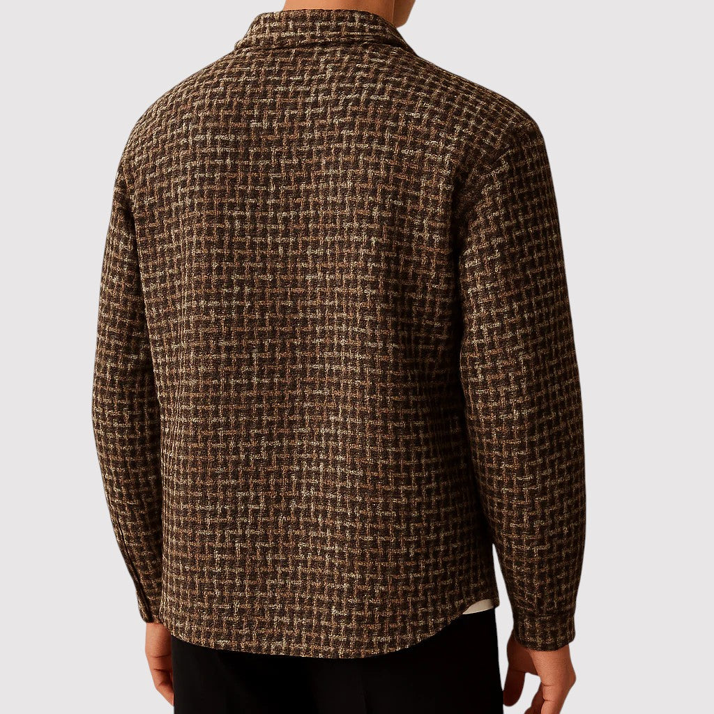 Markus Berlin Herren Overshirt, Vorderansicht