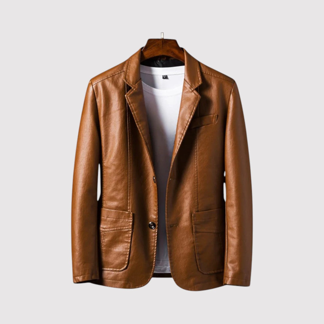 Markus Berlin Herren Blazer-Jacke, Vorderansicht
