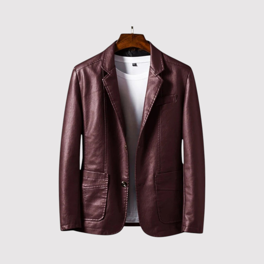 Markus Berlin Herren Blazer-Jacke, Vorderansicht