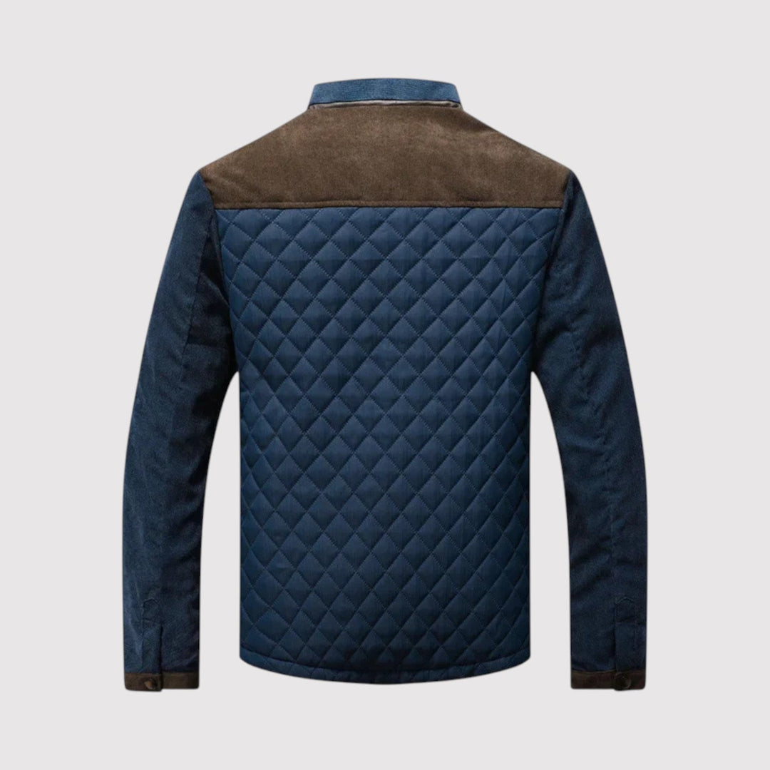 Markus Berlin Herren Jacke mit klarer Silhouette, Vorderansicht