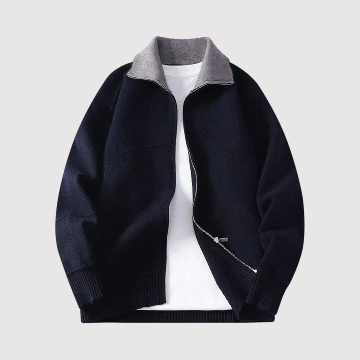 Markus Berlin Herren Strickjacke, Vorderansicht