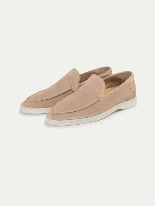 Markus Berlin Herren Loafer Beige, Vorderansicht