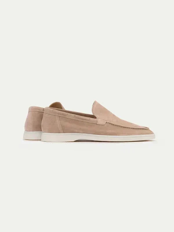 Markus Berlin Herren Loafer Beige, Vorderansicht