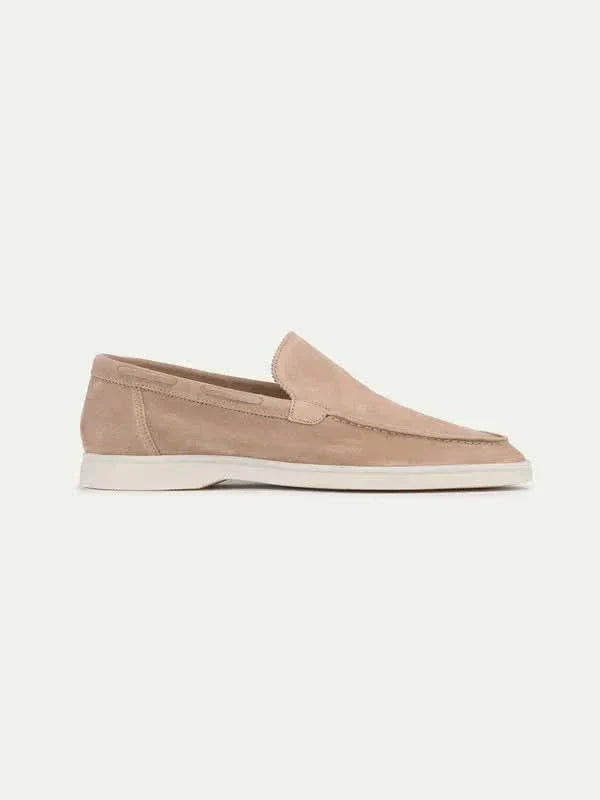 Markus Berlin Herren Loafer Beige, Vorderansicht