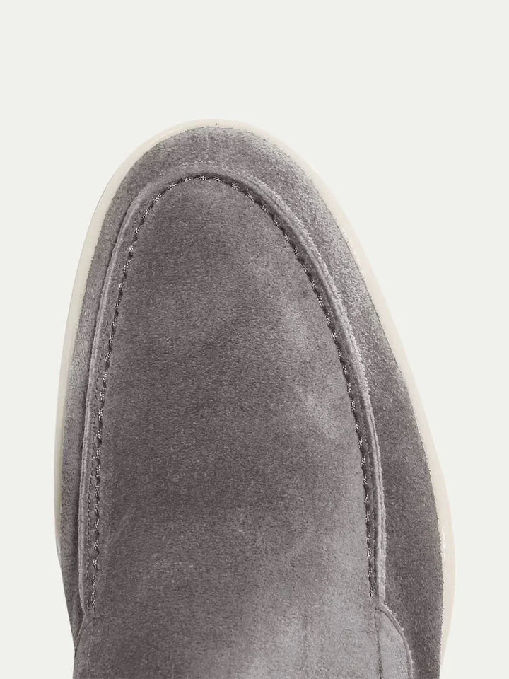 Markus Berlin Herren Loafer Grau, Vorderansicht