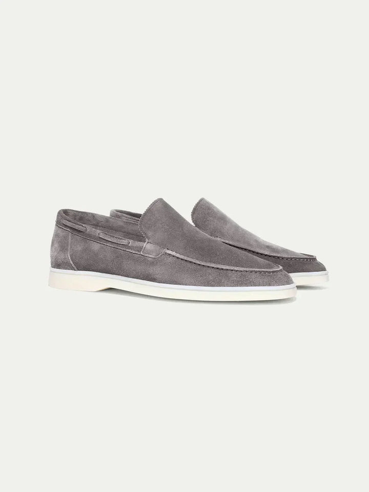 Markus Berlin Herren Loafer Grau, Vorderansicht