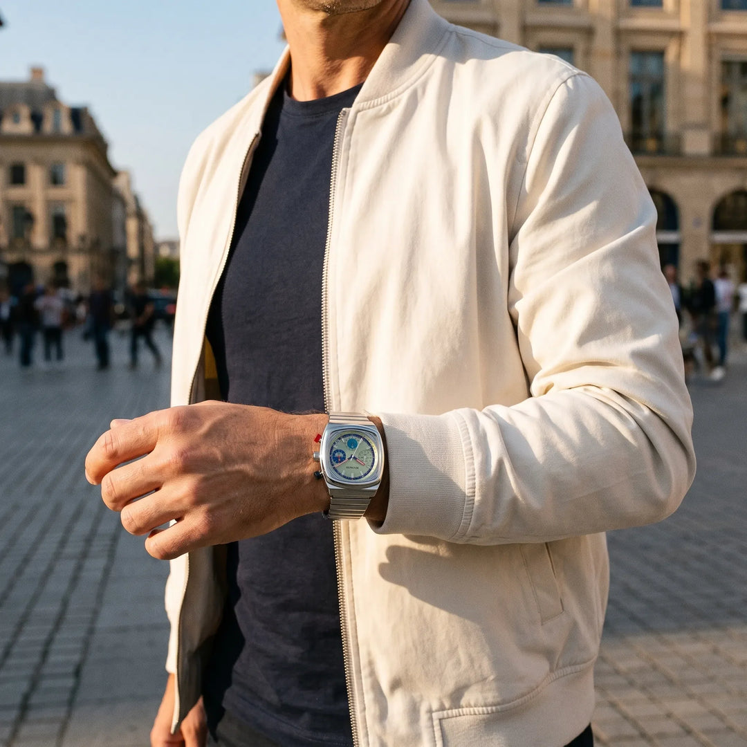 Markus Berlin Herrenuhr, Vorderansicht