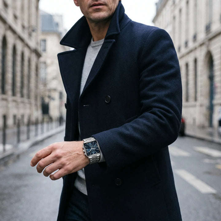Markus Berlin Herrenuhr, Vorderansicht