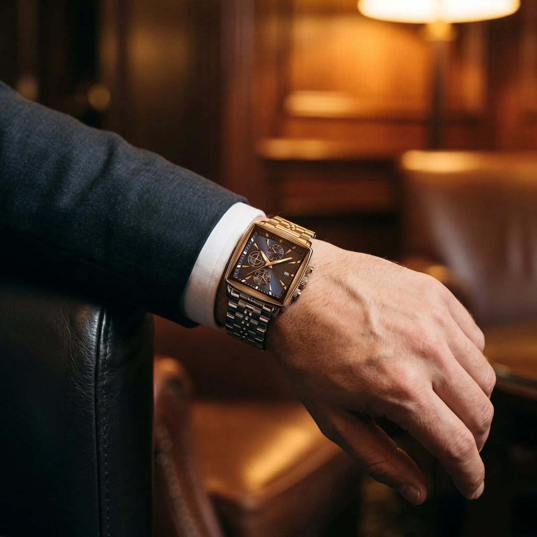Markus Berlin Herrenuhr, Vorderansicht