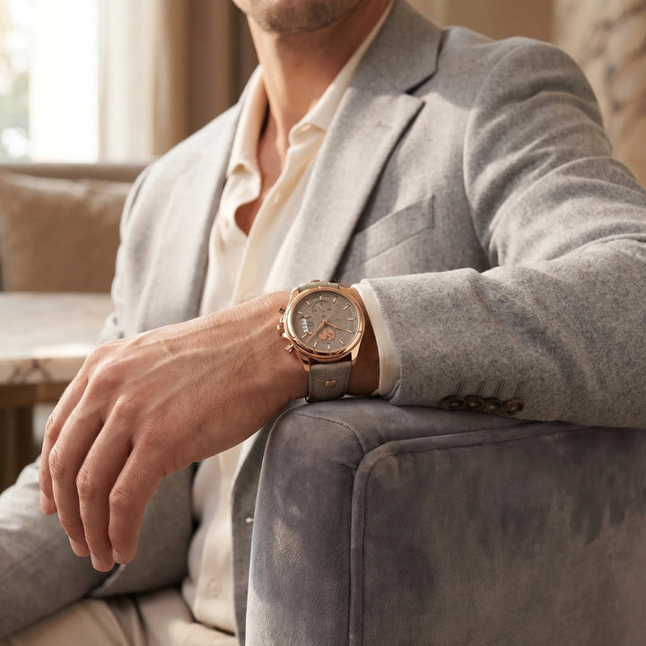 Markus Berlin Herrenuhr, Vorderansicht