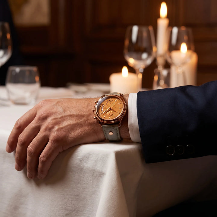 Markus Berlin Herrenuhr, Vorderansicht