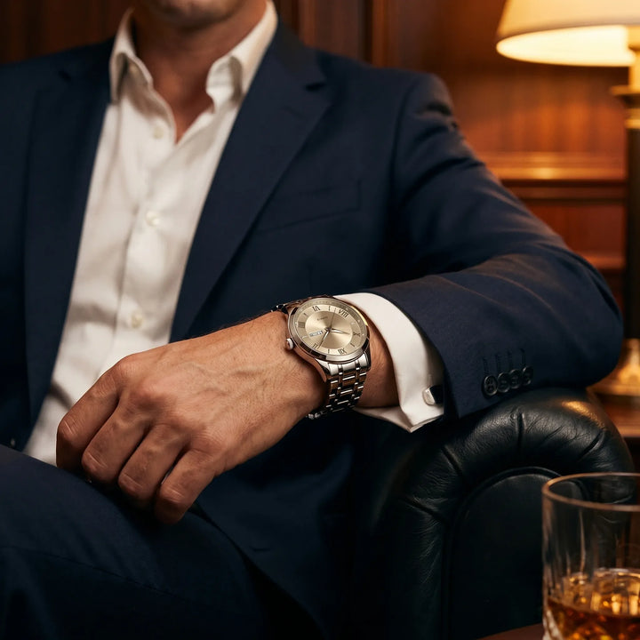Markus Berlin Herrenuhr, Vorderansicht