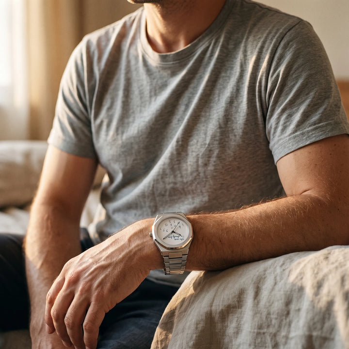 Markus Berlin Herrenuhr, Vorderansicht