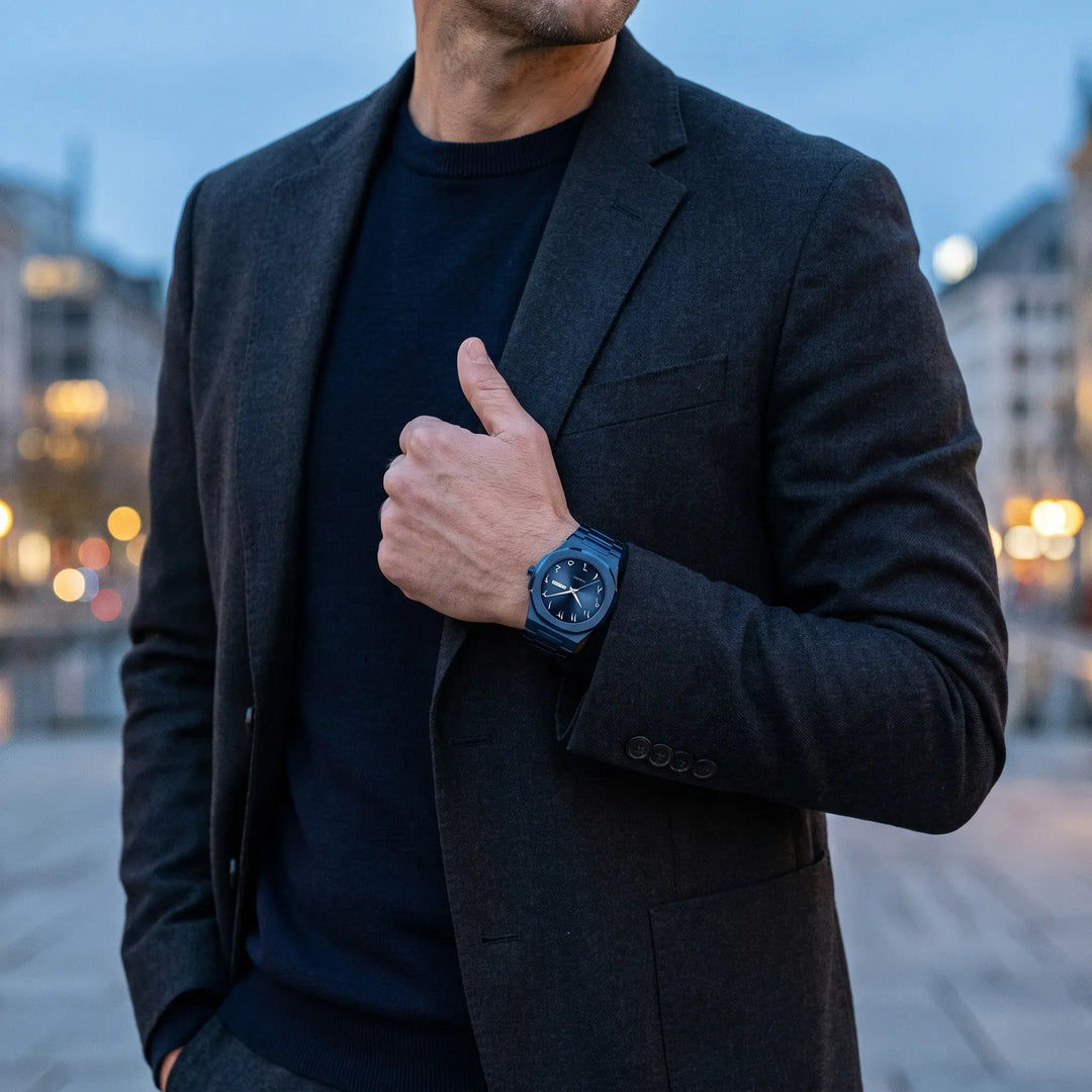 Markus Berlin Herrenuhr, Vorderansicht