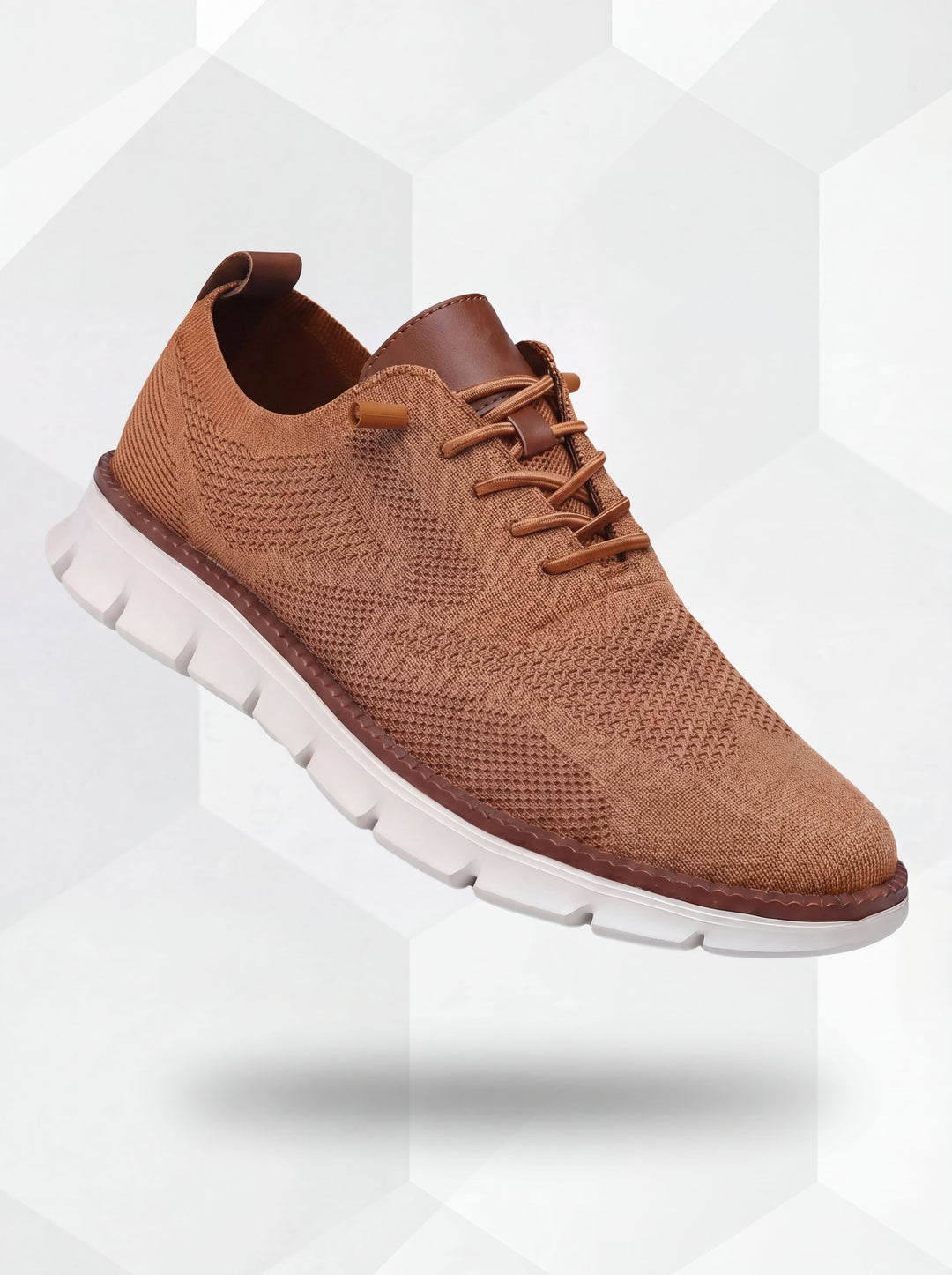 Markus Berlin Herren Sneaker Braun, Vorderansicht