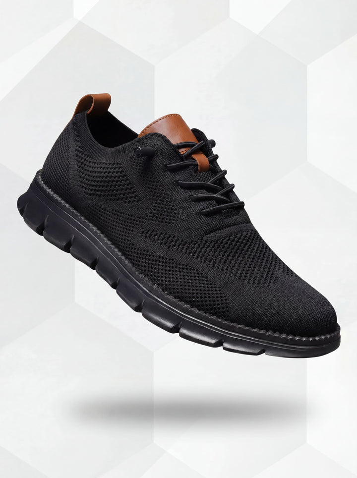 Markus Berlin Herren Sneaker Schwarz, Vorderansicht