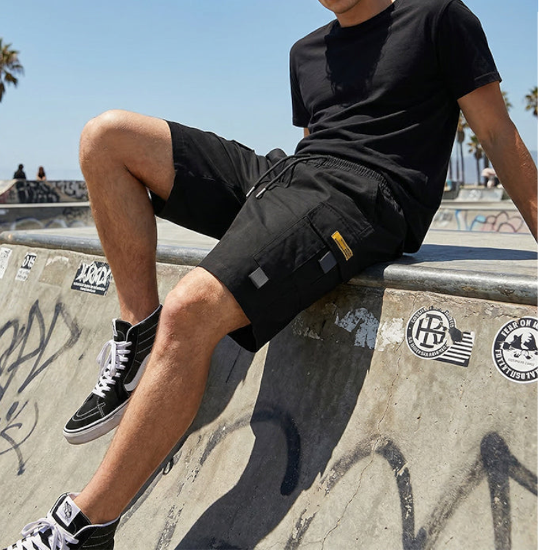 Markus Berlin Herren Cargo-Shorts, Vorderansicht